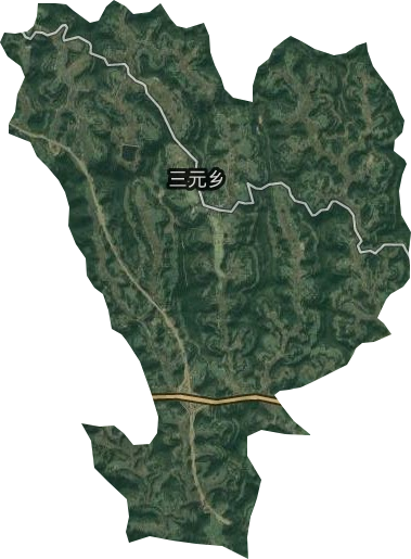 三元鄉衛星圖
