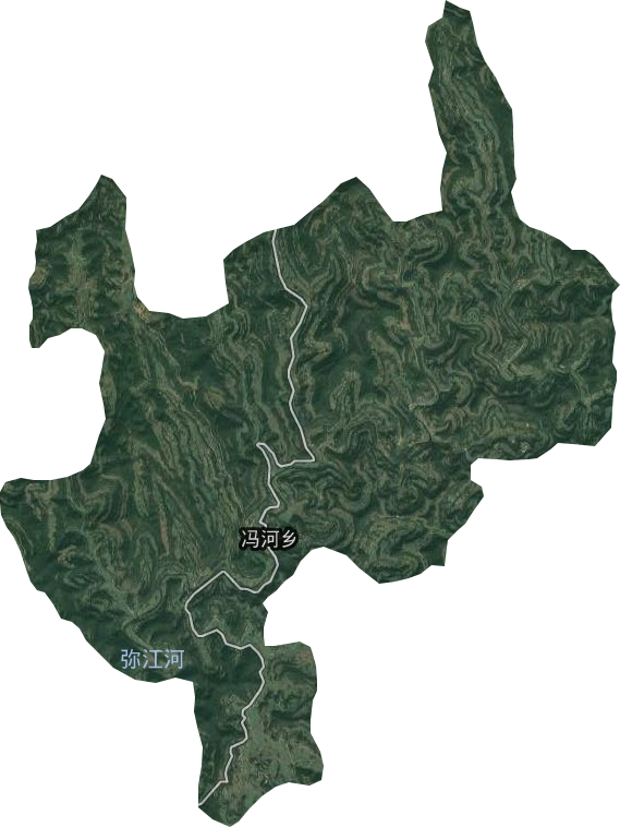 馮河鄉(xiāng)衛(wèi)星圖