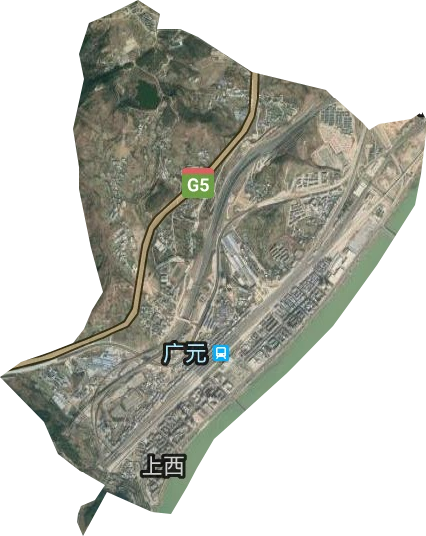 上西街道衛星圖