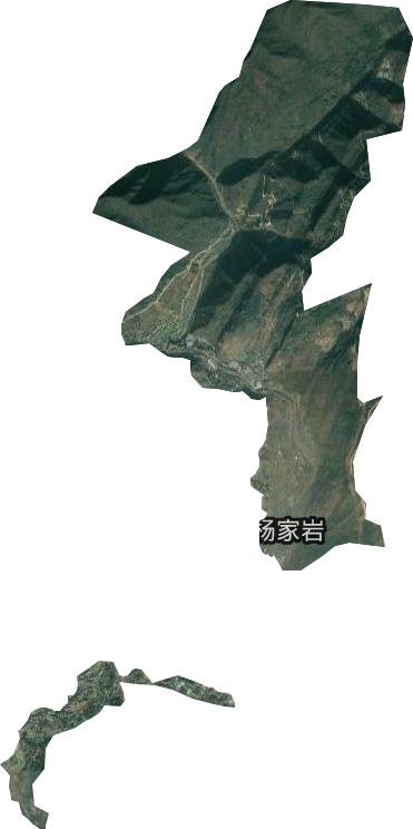 楊家?guī)r街道衛(wèi)星圖