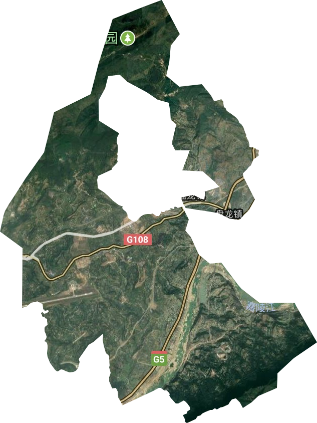 盤龍鎮(zhèn)衛(wèi)星圖