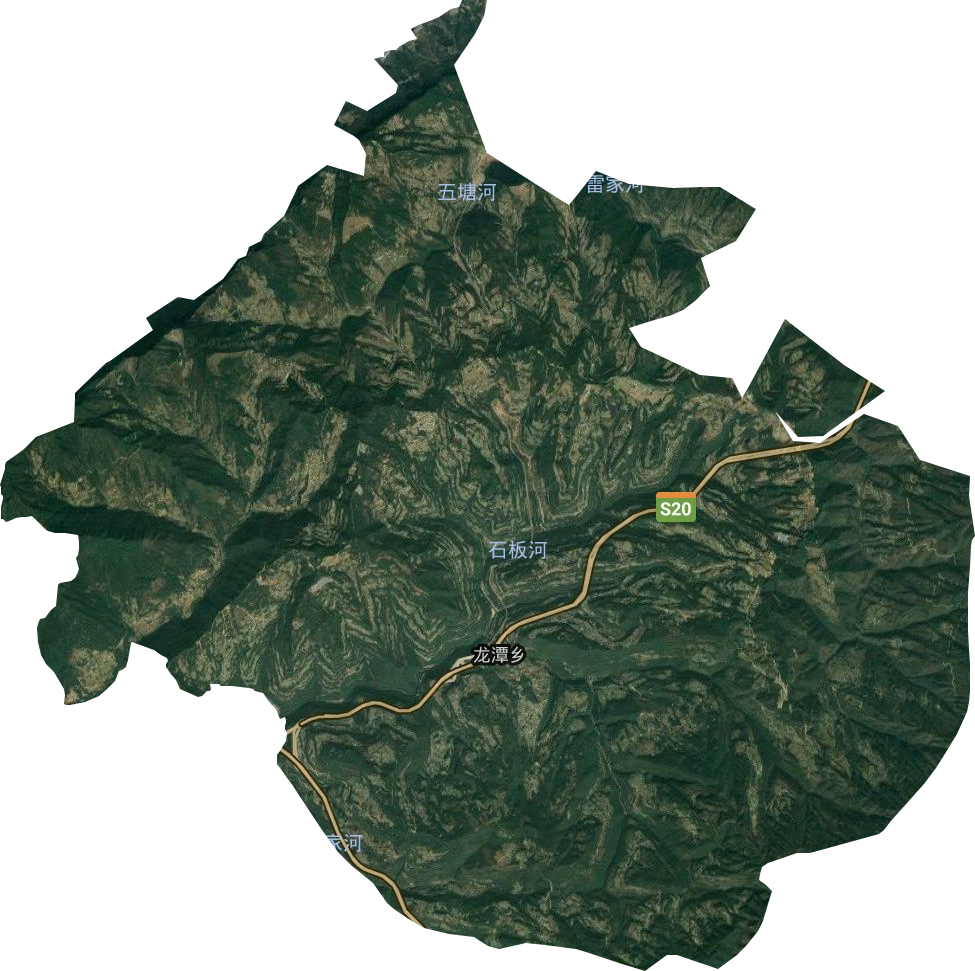 龍?zhí)多l(xiāng)衛(wèi)星圖