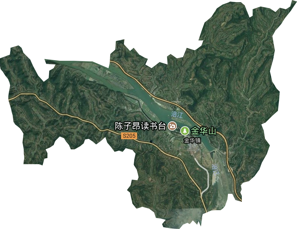 金華鎮衛星圖