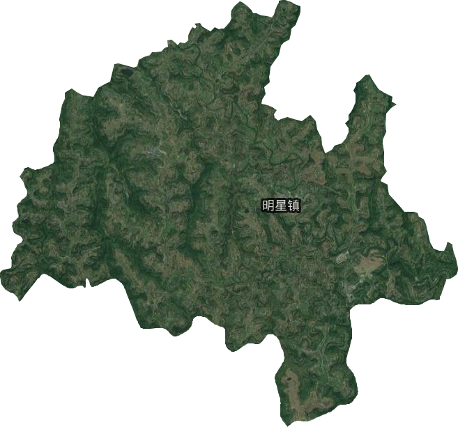 明星鎮(zhèn)衛(wèi)星圖
