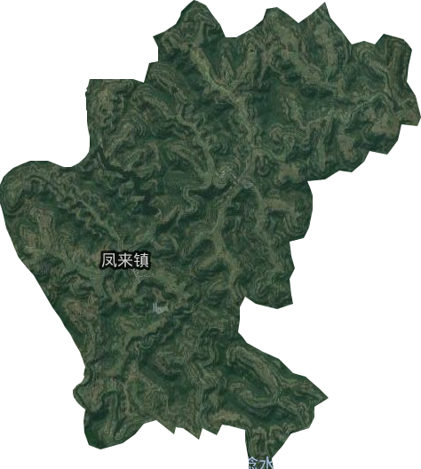 鳳來鎮衛星圖