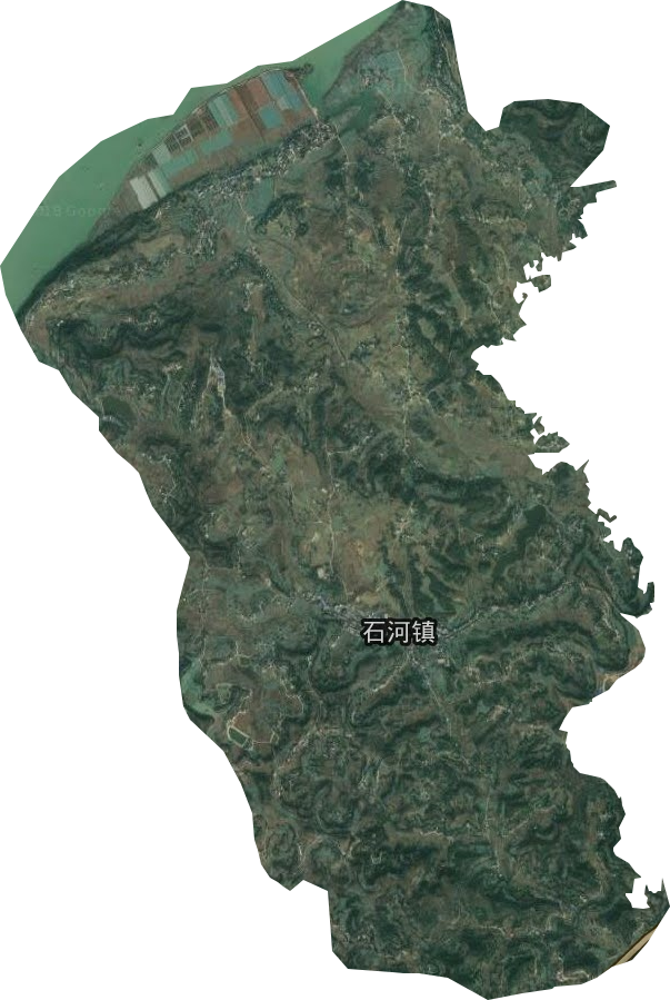 石河鎮(zhèn)衛(wèi)星圖