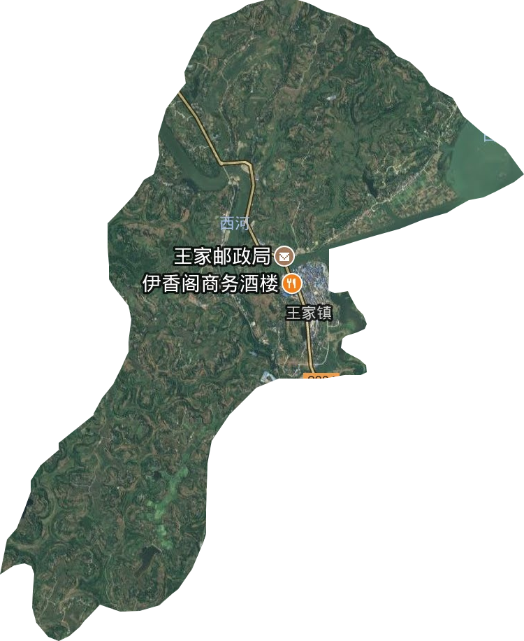 王家鎮衛星圖