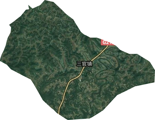 三官鎮衛星圖
