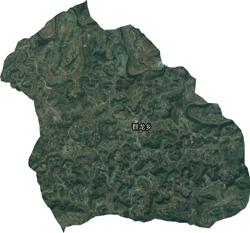 群龍鄉衛星圖