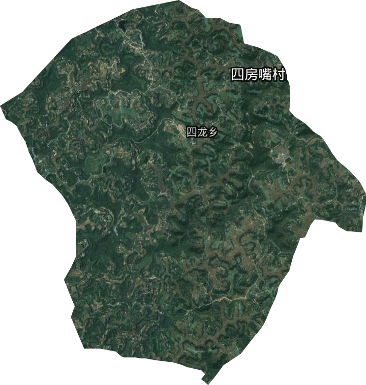 四龍鄉(xiāng)衛(wèi)星圖