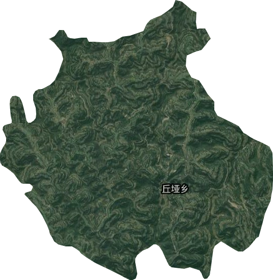 丘埡鄉(xiāng)衛(wèi)星圖