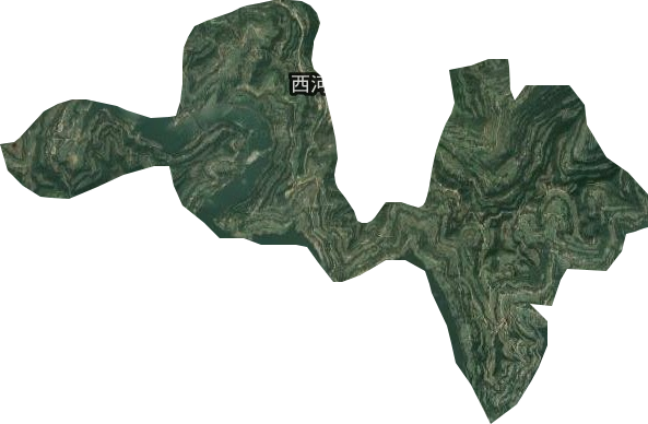 西河鄉衛星圖