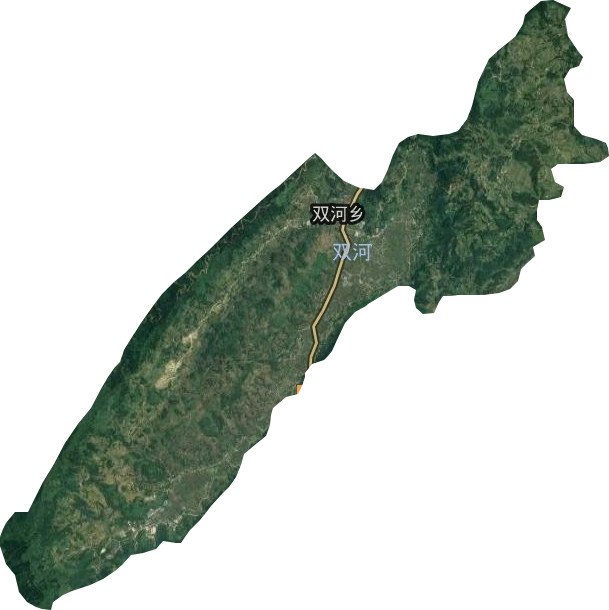 雙河鄉衛星圖