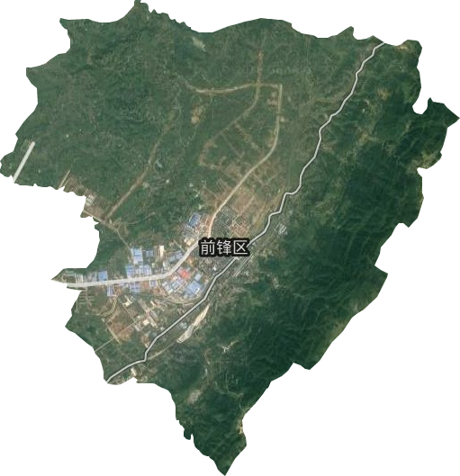 前鋒鎮(zhèn)衛(wèi)星圖