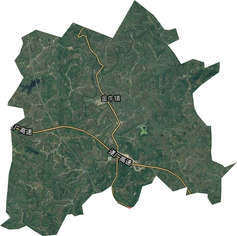 金牛鎮(zhèn)衛(wèi)星圖