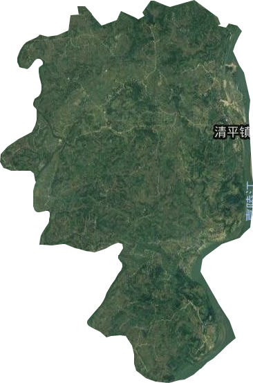 清平鎮衛星圖