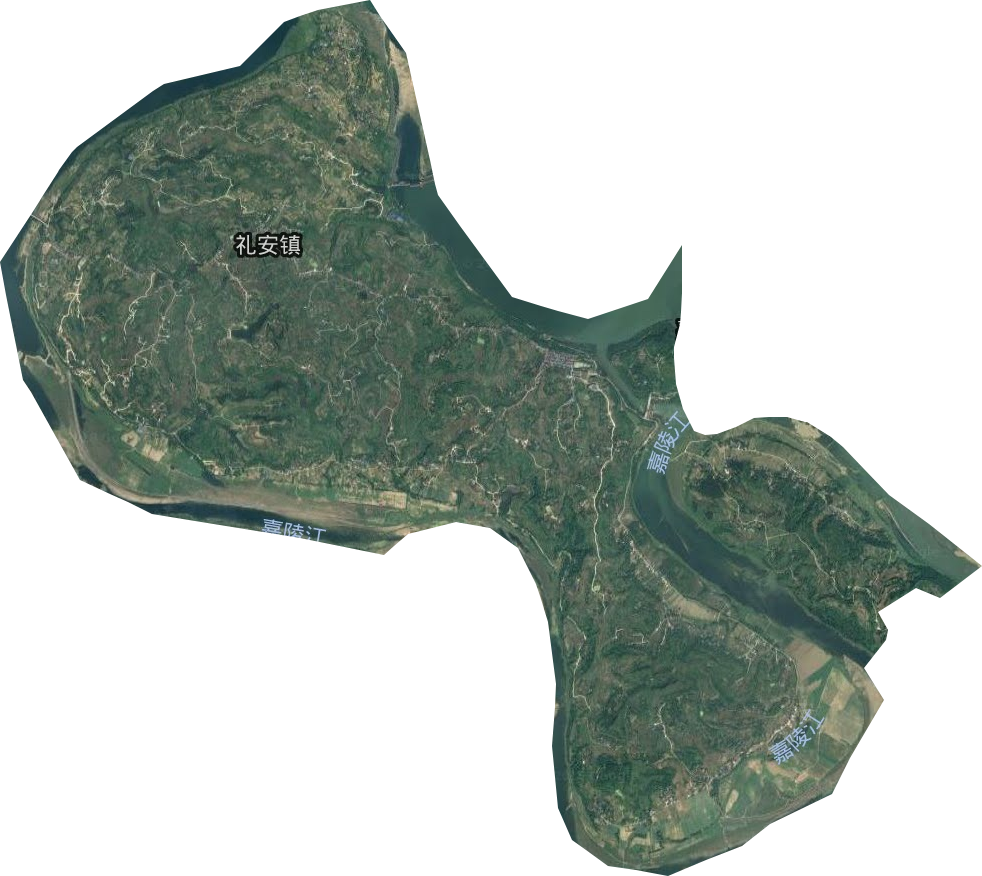 禮安鎮(zhèn)衛(wèi)星圖