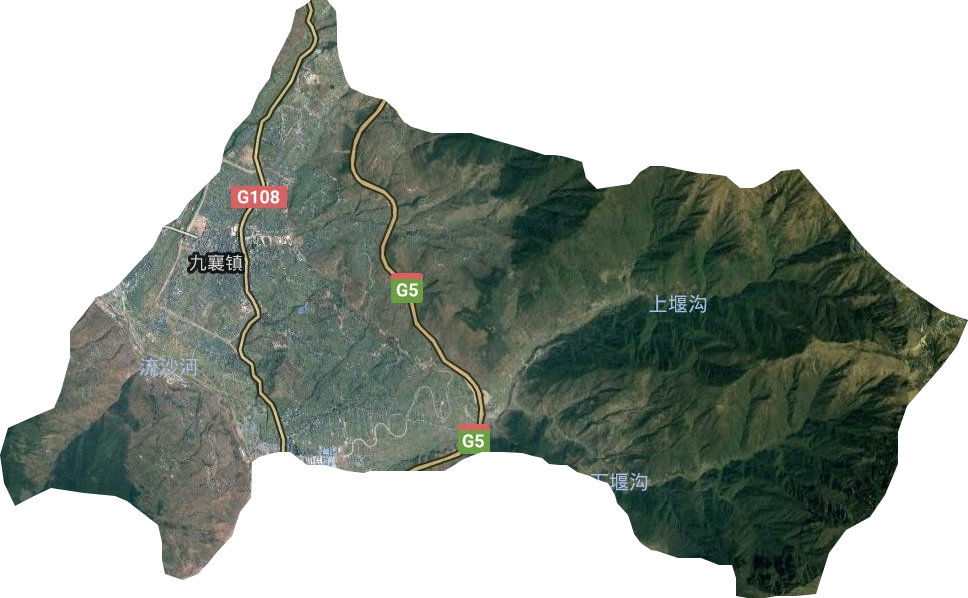九襄鎮(zhèn)衛(wèi)星圖
