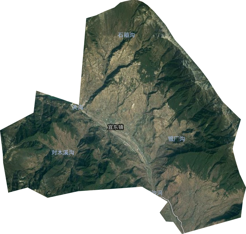 宜東鎮(zhèn)衛(wèi)星圖