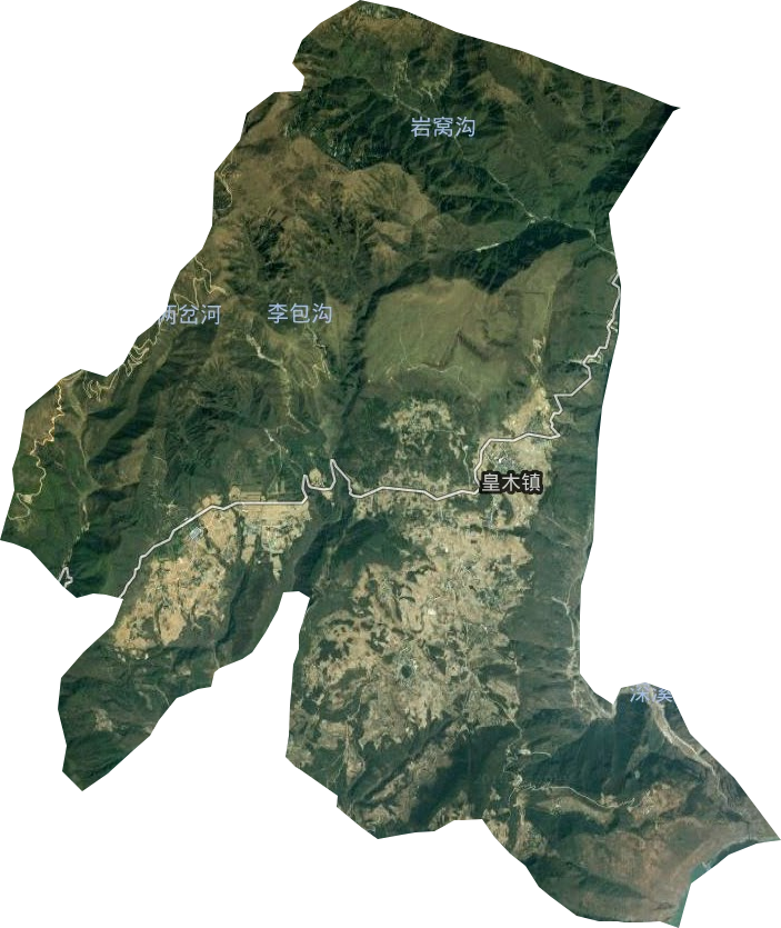 皇木鎮(zhèn)衛(wèi)星圖