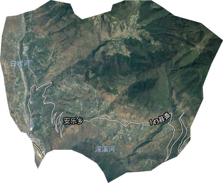 安樂鄉衛星圖