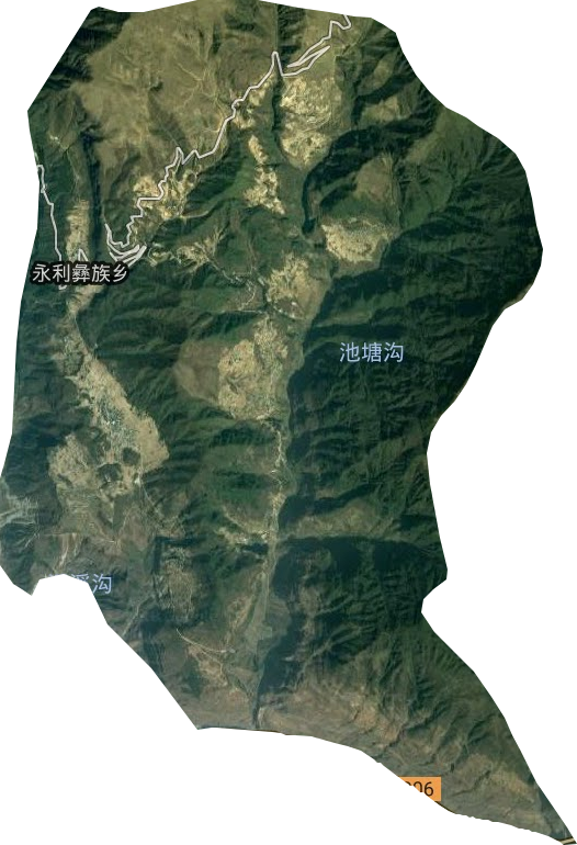 永利彝族鄉(xiāng)衛(wèi)星圖