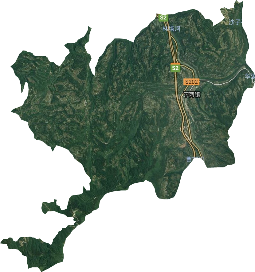 下兩鎮衛星圖