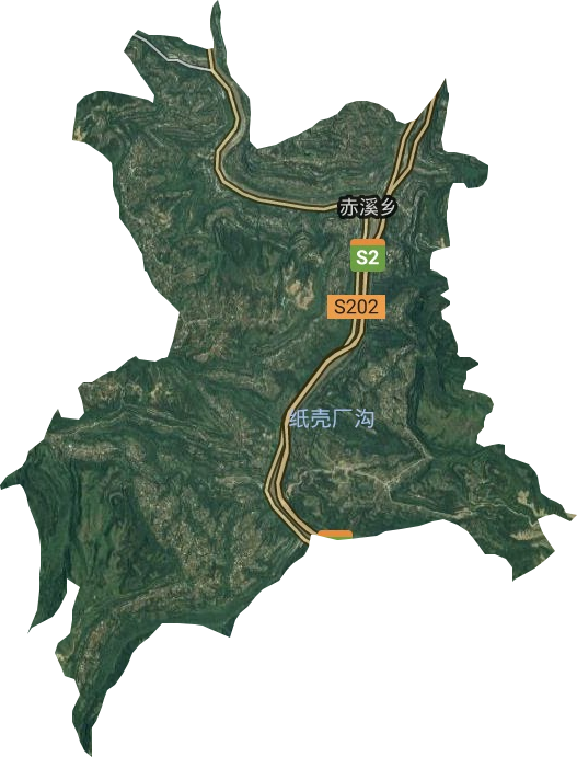 赤溪鄉衛星圖