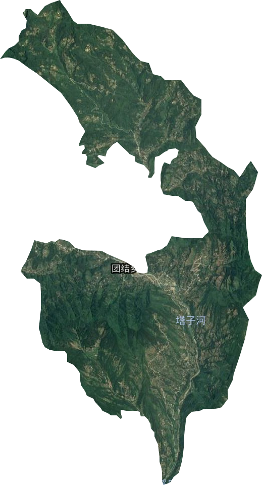 團結鄉衛星圖