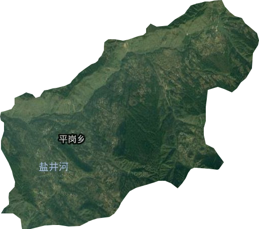 平崗鄉衛星圖