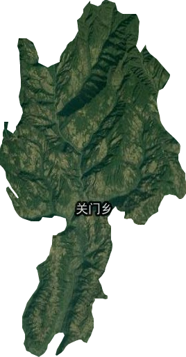 關門鄉衛星圖