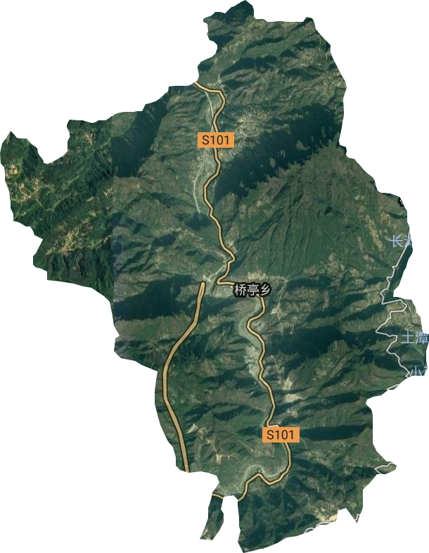 橋亭鄉(xiāng)衛(wèi)星圖