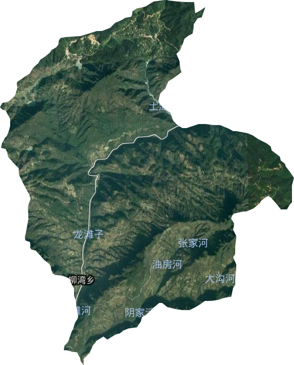 柳灣鄉衛星圖