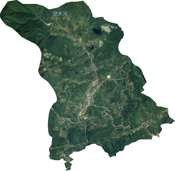 坪河鄉衛星圖