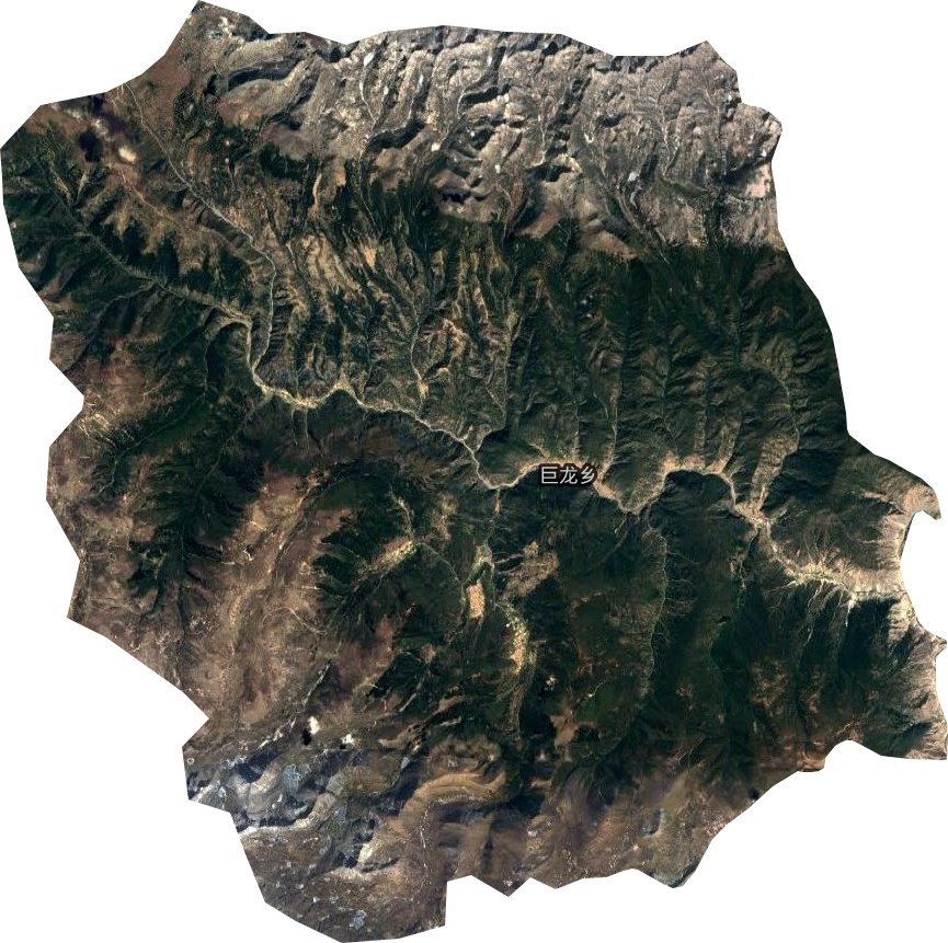 巨龍鄉衛星圖