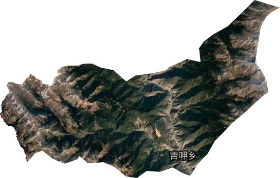 吉呷鄉衛星圖