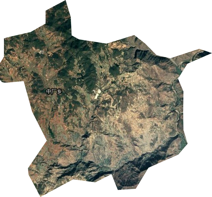 中廠鄉衛星圖