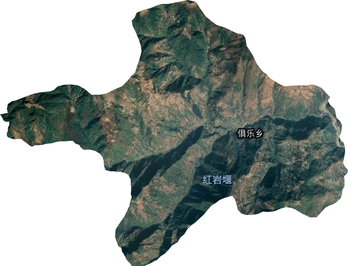 俱樂鄉衛星圖
