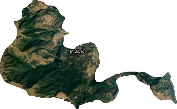 稻谷鄉衛星圖