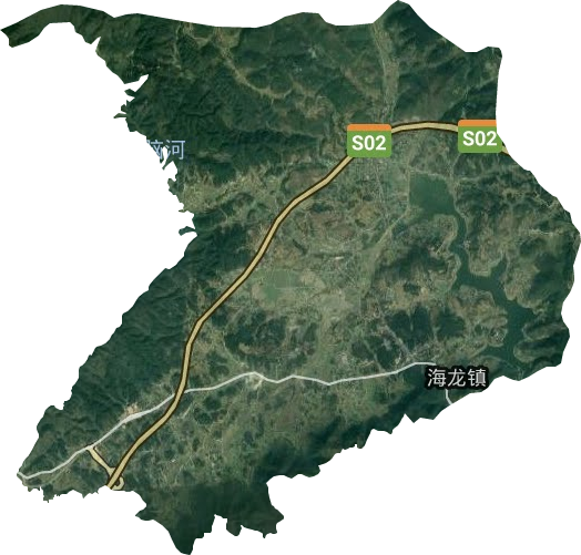 海龍鎮衛星圖