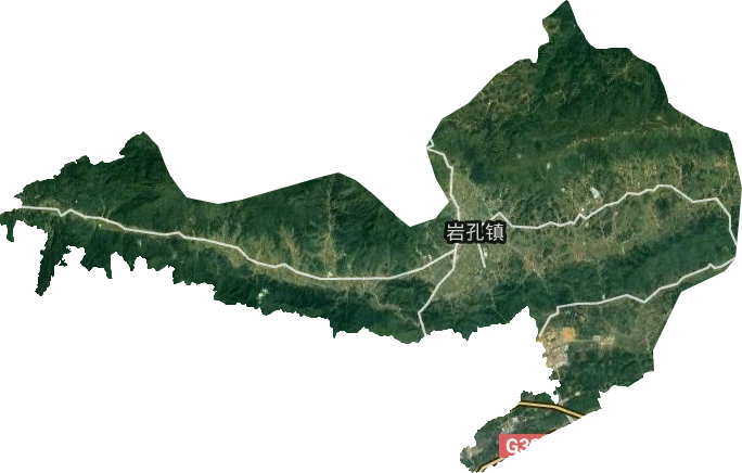巖孔街道衛(wèi)星圖