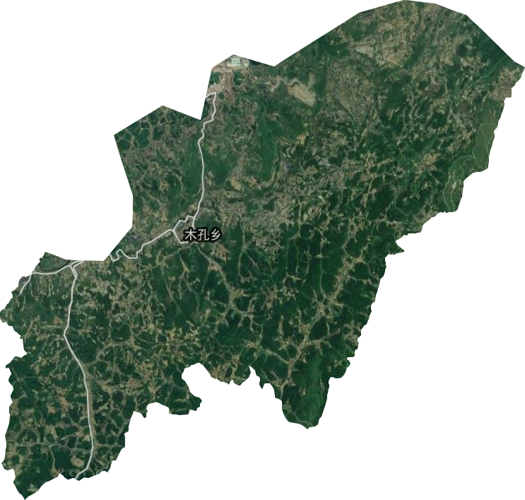 木孔鄉(xiāng)衛(wèi)星圖
