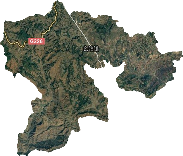 么站鎮(zhèn)衛(wèi)星圖