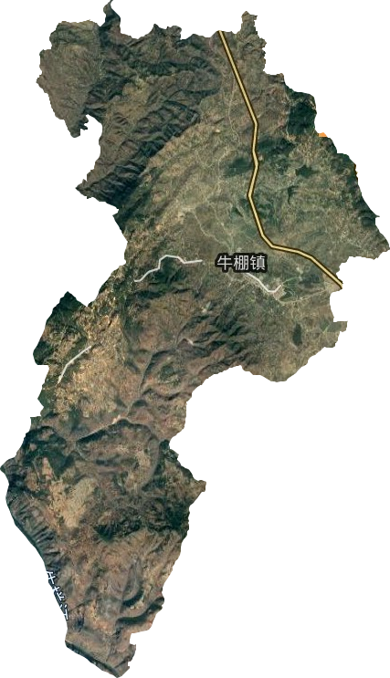 牛棚鎮(zhèn)衛(wèi)星圖