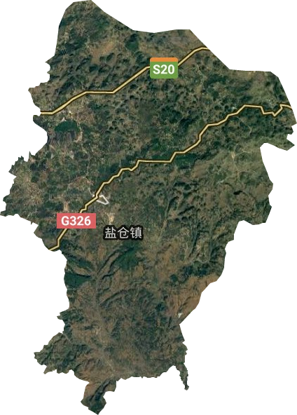 鹽倉鎮衛星圖