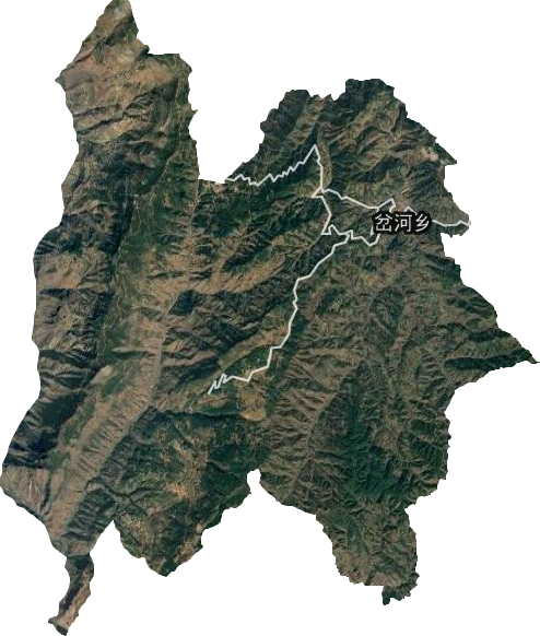 岔河鄉(xiāng)衛(wèi)星圖
