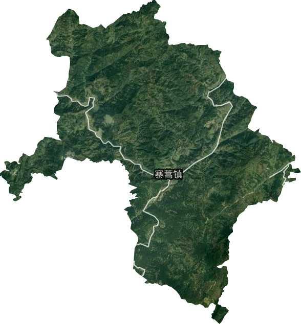 寨蒿鎮衛星圖