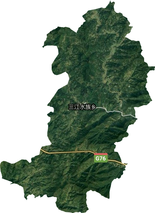 三江鄉(xiāng)衛(wèi)星圖