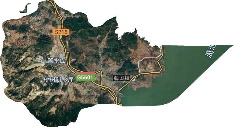 海口街道衛(wèi)星圖
