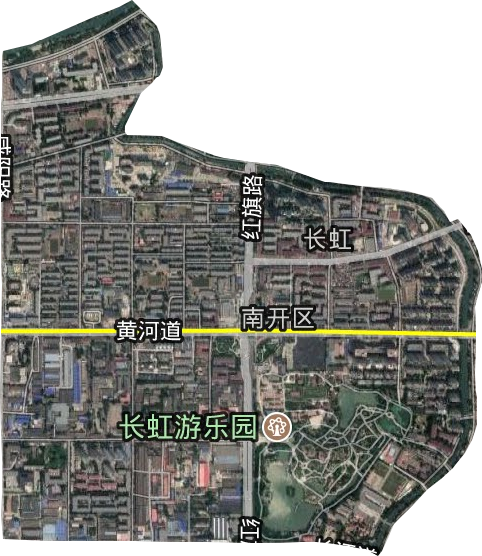 長虹街道衛星圖
